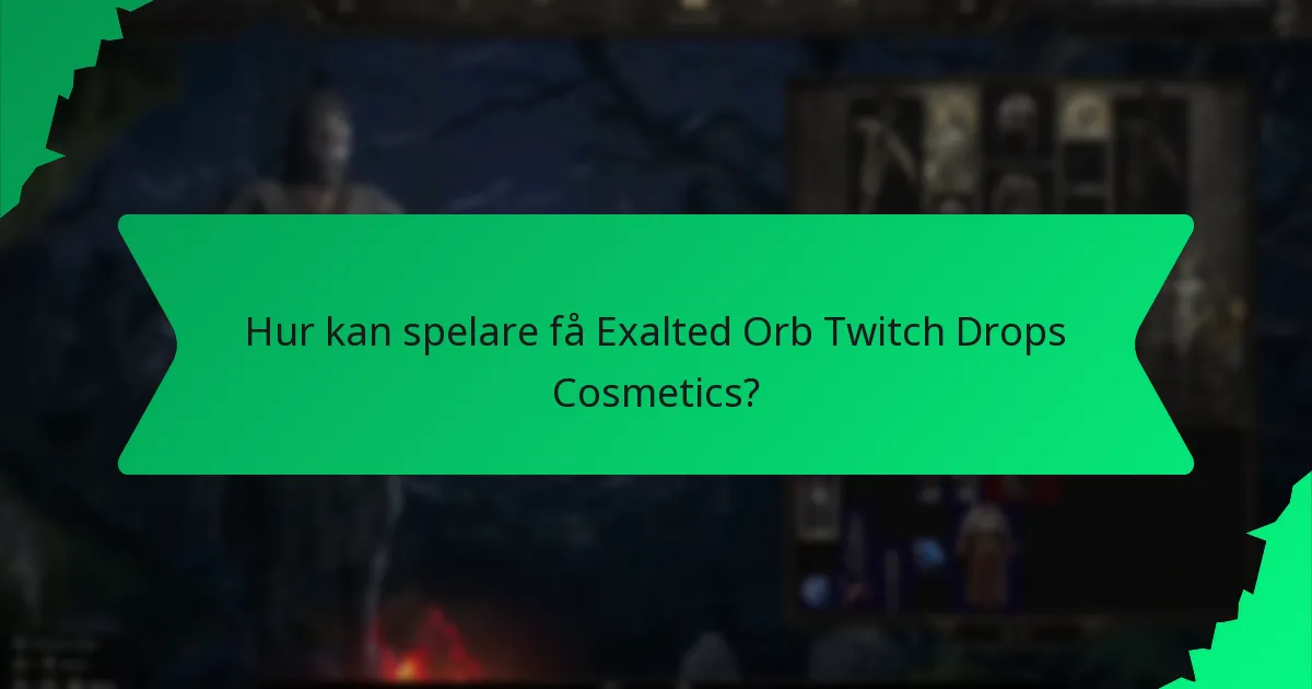 Vilka färgscheman finns tillgängliga för Exalted Orb Twitch Drops Cosmetics?