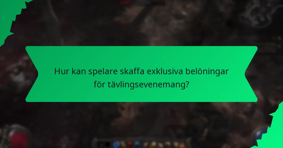 Vilka färgscheman används för belöningar i tävlingsevenemang?