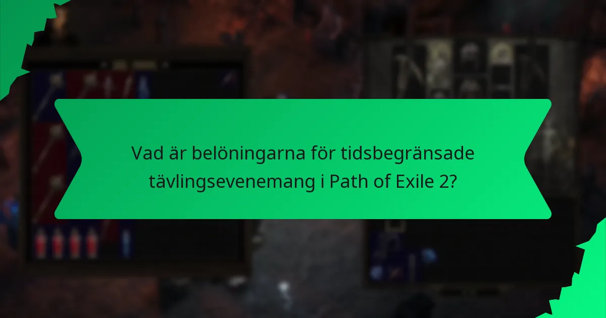 Vilka effekter ger belöningar från tävlingsevenemang?