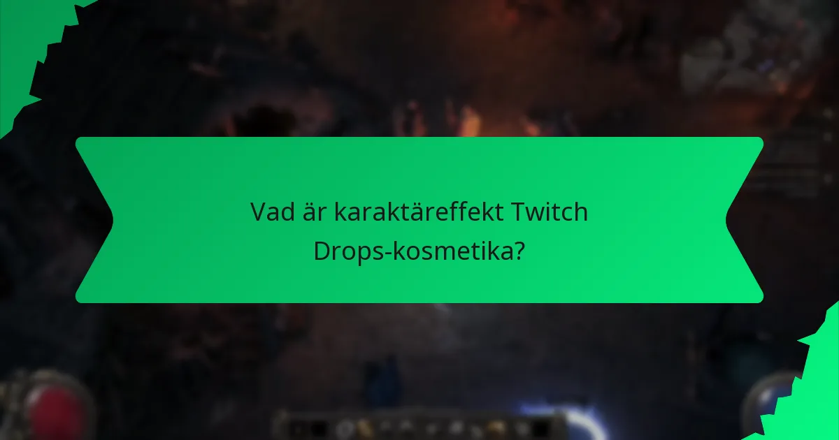 Vilka färgalternativ finns tillgängliga för Twitch Drops-kosmetika?
