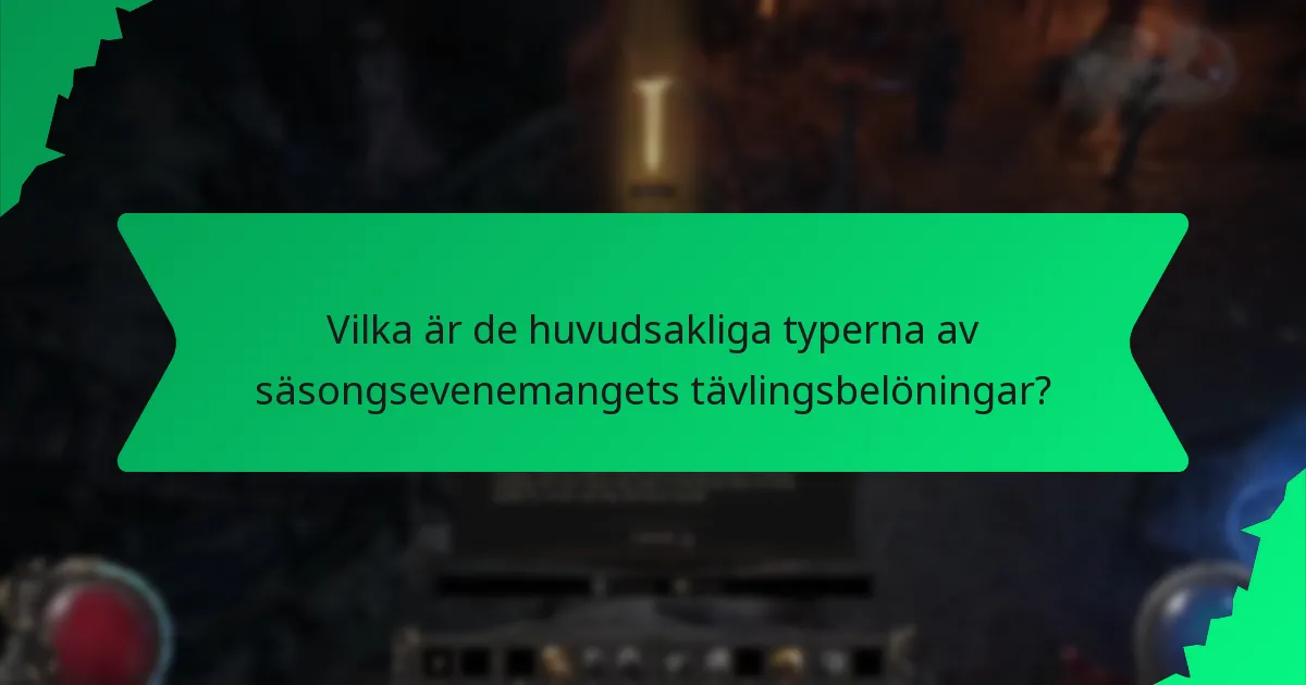 Vilka färgvarianter finns tillgängliga för säsongsevenemangets tävlingsbelöningar?