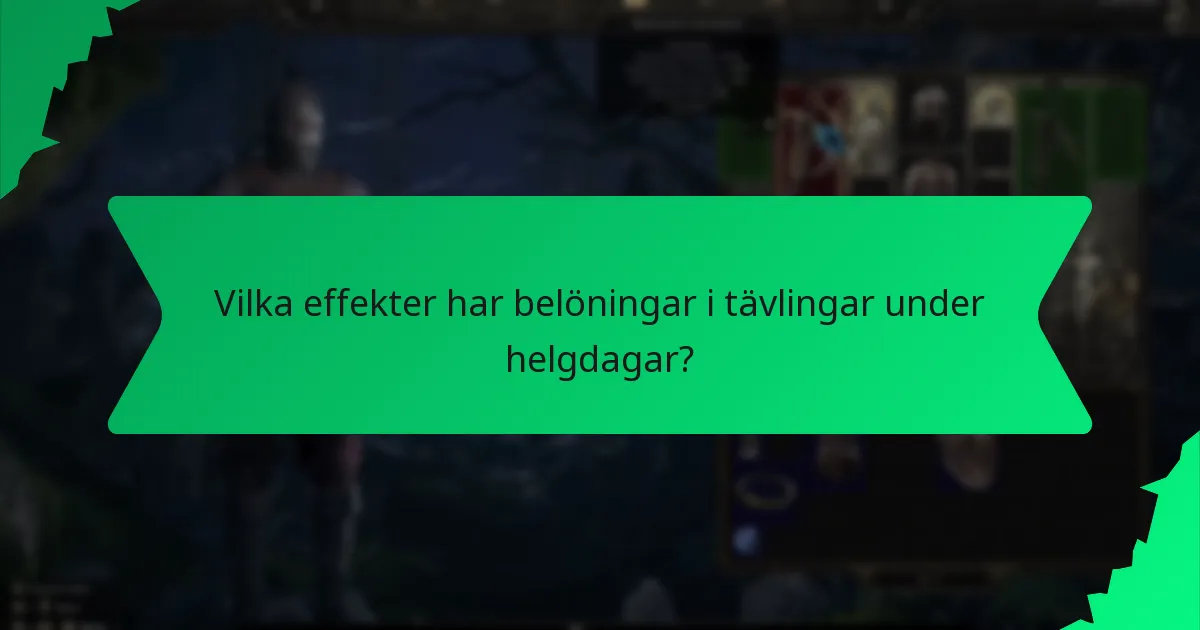 Vilka färgscheman används för belöningar i tävlingar under helgdagar?