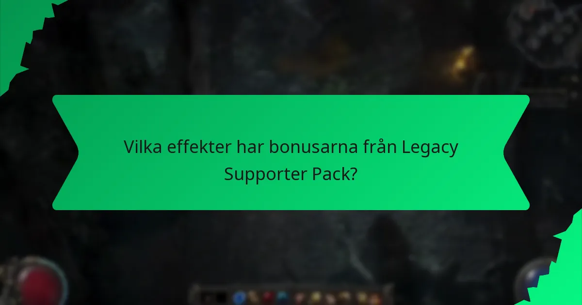 Hur jämför sig bonusarna i Legacy Supporter Pack med andra paket?